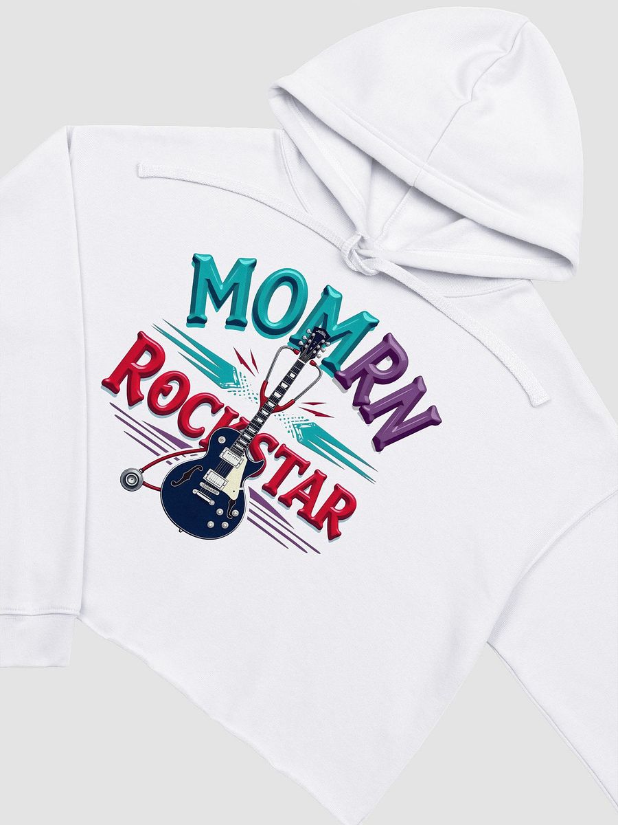 Rockstar Momrn Fleece Crop Hoodie product image (22)