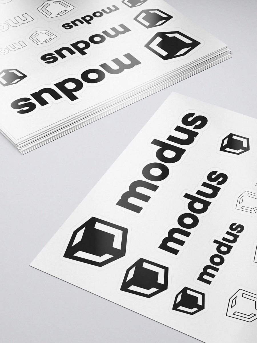 stickers// vinyl (black and white) product image (5)
