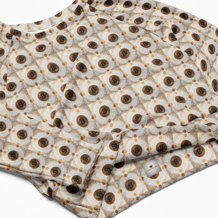 BTC Long Sleeve Crop Top white 2 product image (8)