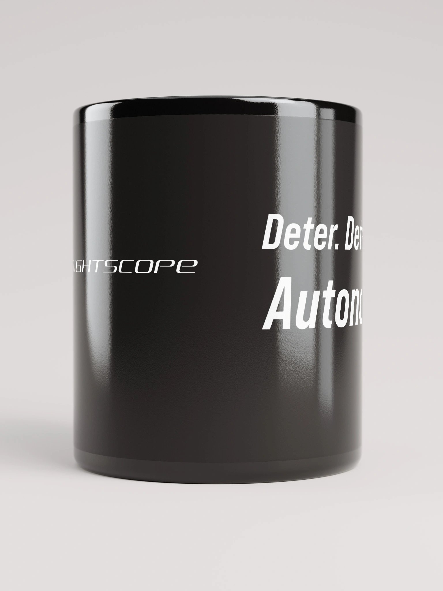 Deter. Detect. Report. Knightscope Mug product image (9)