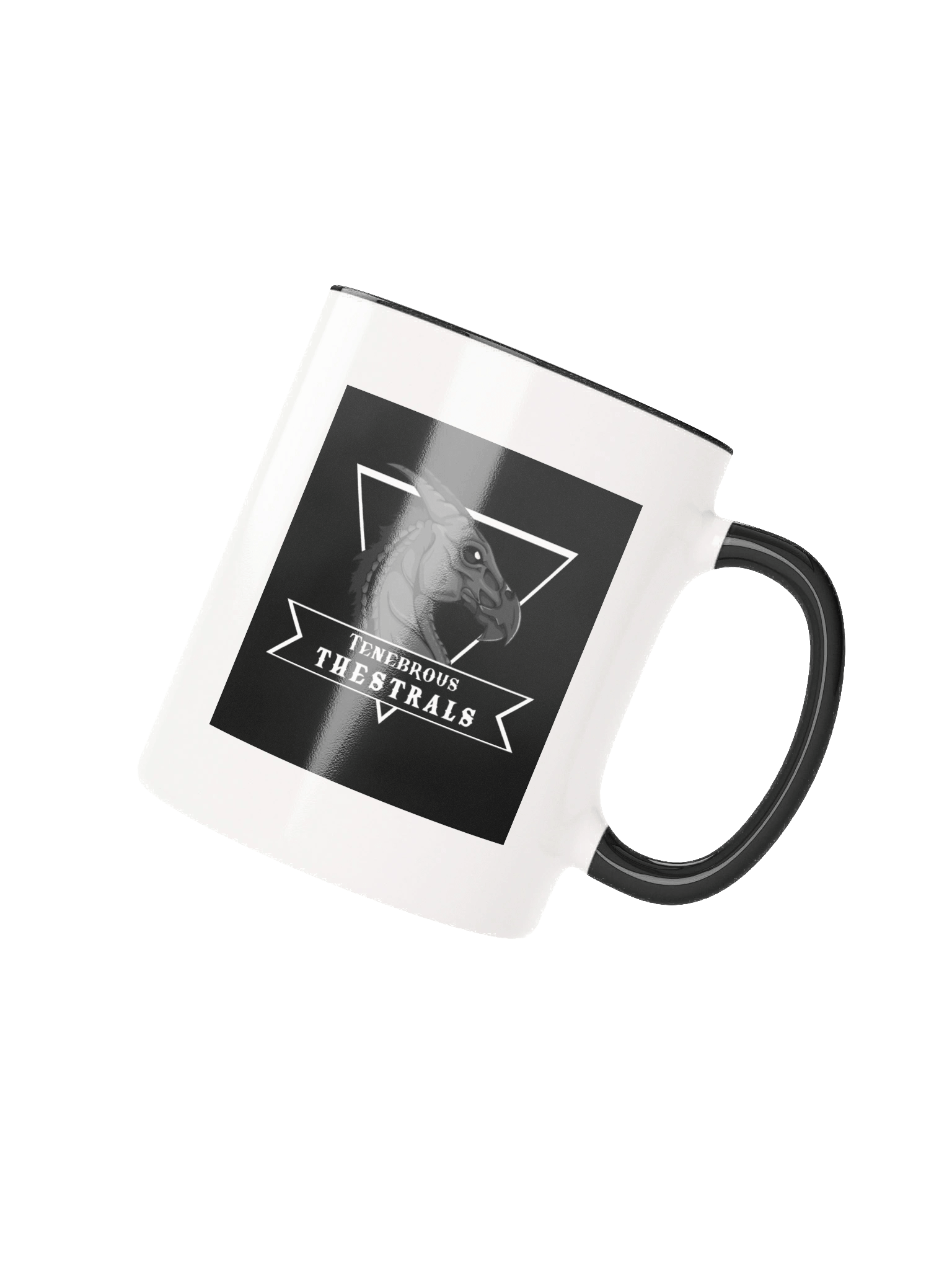 Tenebrous Thestrals Team Ceramic Mug with Color Inside product image (3)