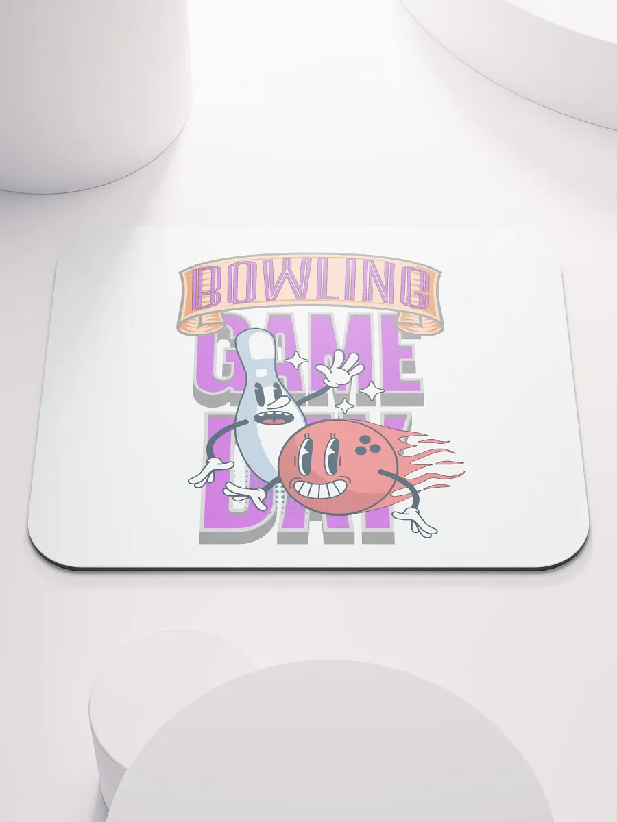 Game Day Bowling Lively Blast Mouse Pad product image (1)