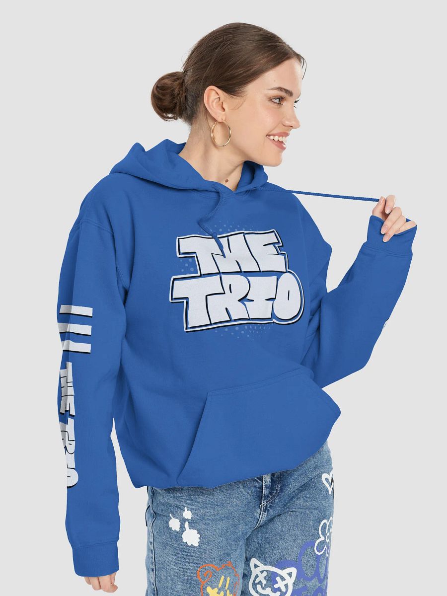 The Trio White Logo Hoodie product image (7)