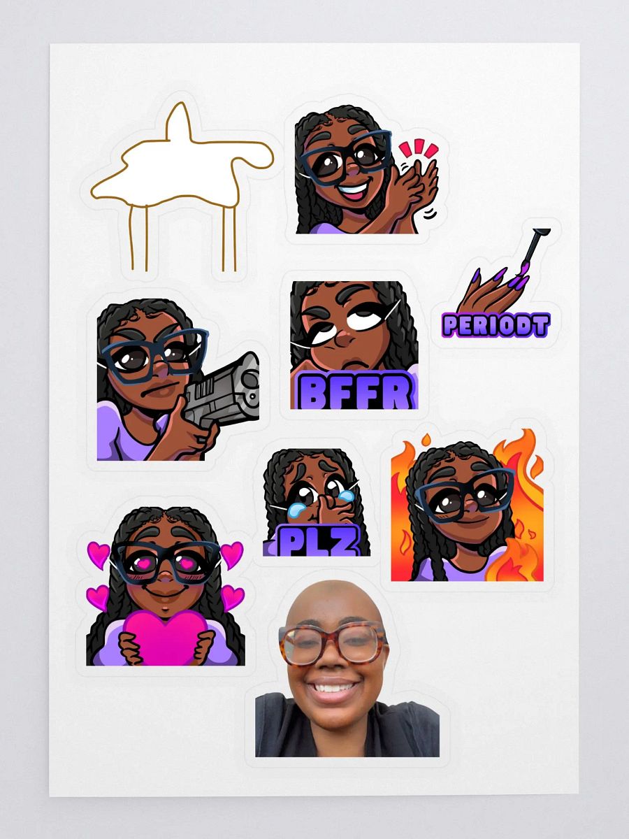 Purp Sticker Sheet product image (3)