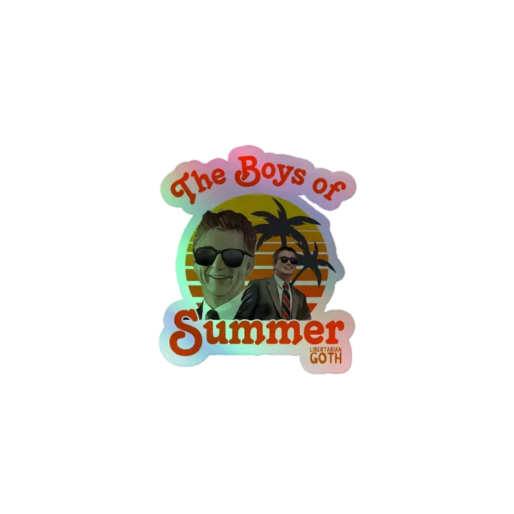 The Boys of Summer Holographic Sticker product image (1)