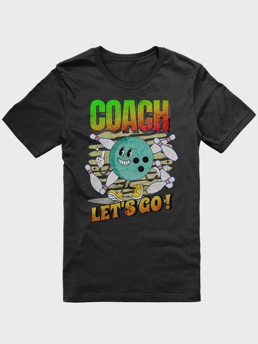 Retro Mascot Coach Bowling Motivational T-Shirt product image (7)