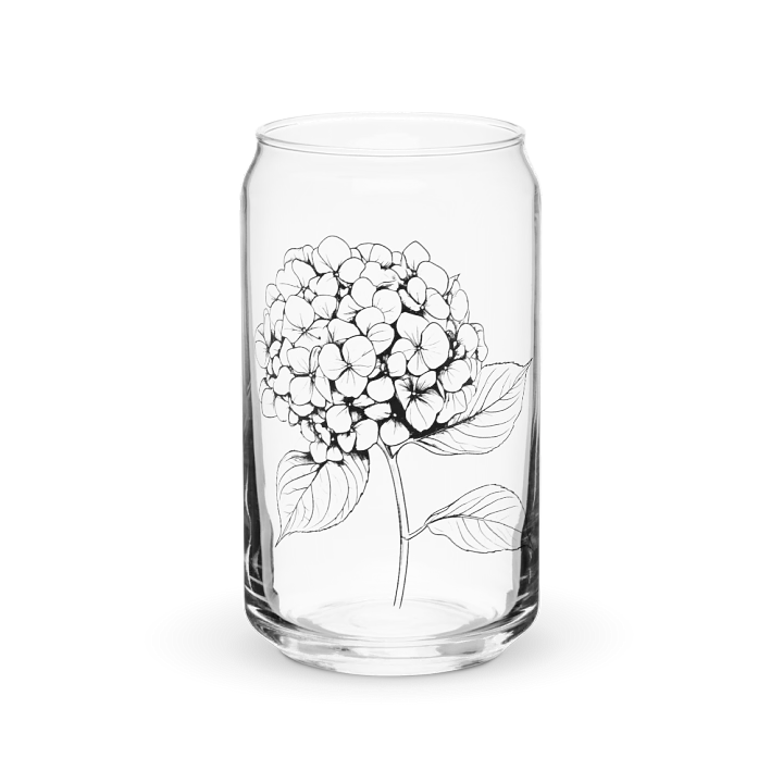 Hydrangea Sleek Can-Shaped Glassware product image (1)