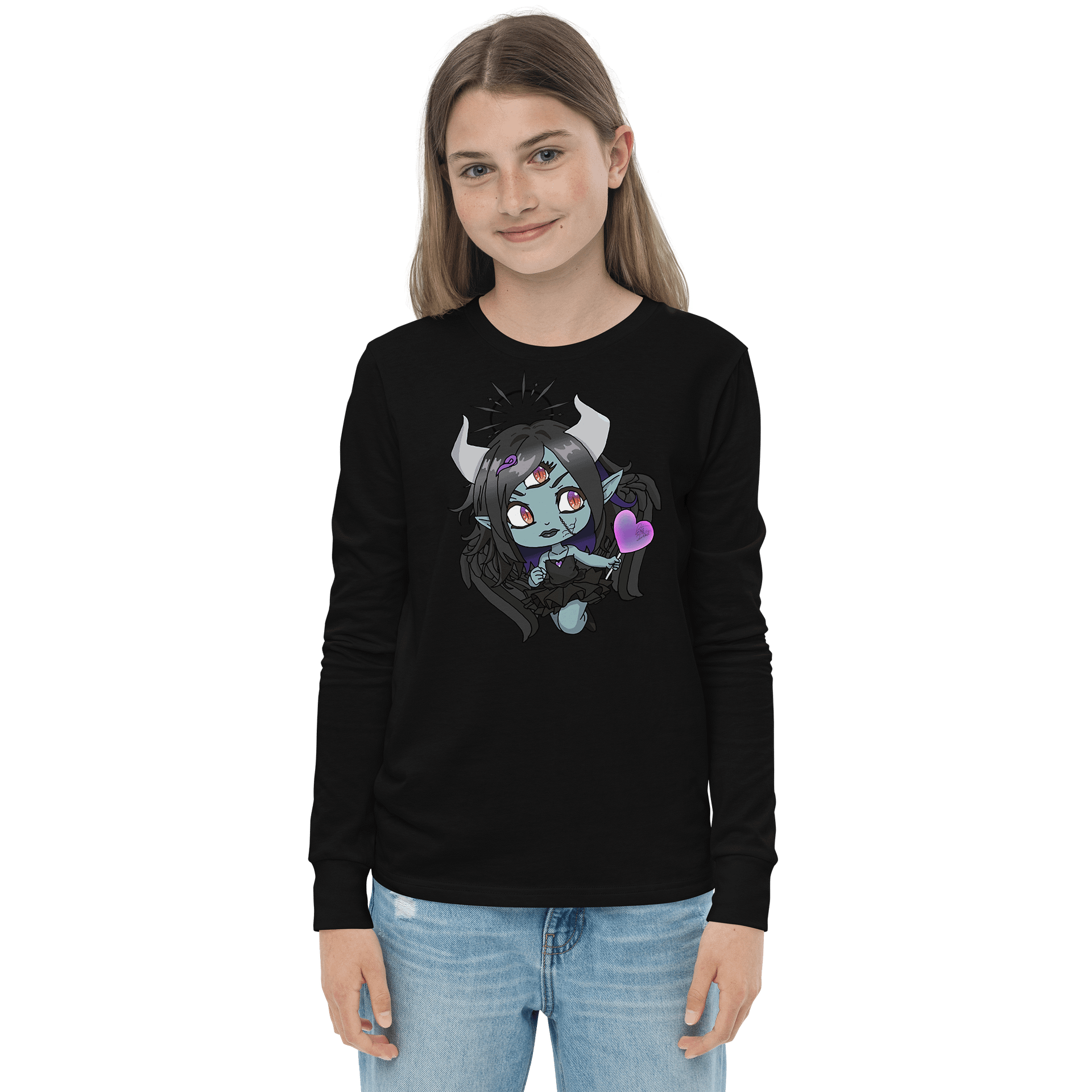 Magical Girl Kay Youth Long Sleeve Shirt product image (1)