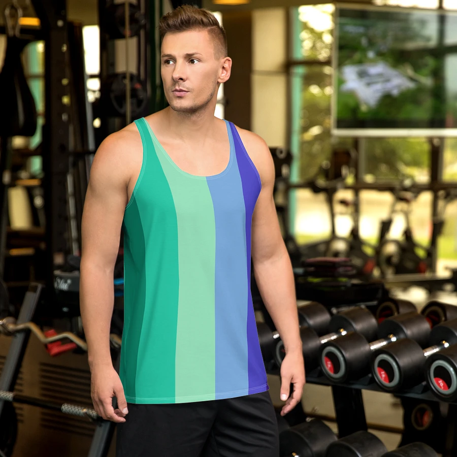 Gay Men's Pride Flag - All-Over Print Tank product image (4)