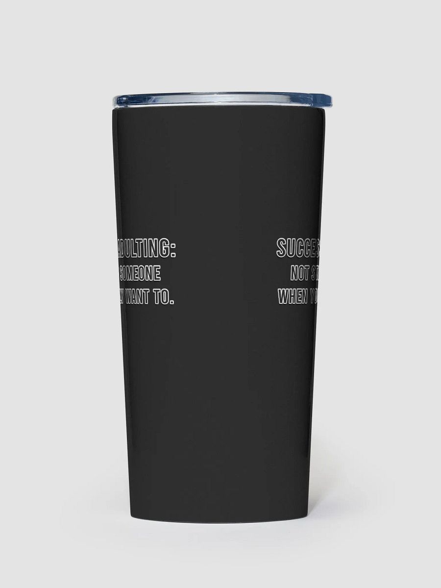 Successful Adulting 20oz Tumbler product image (1)