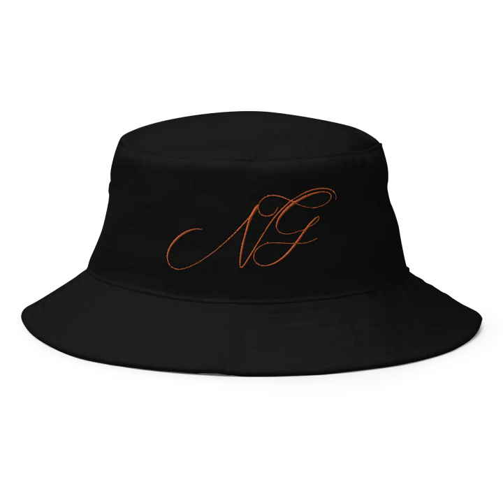 Ng text Cotton Bucket Hat product image (1)