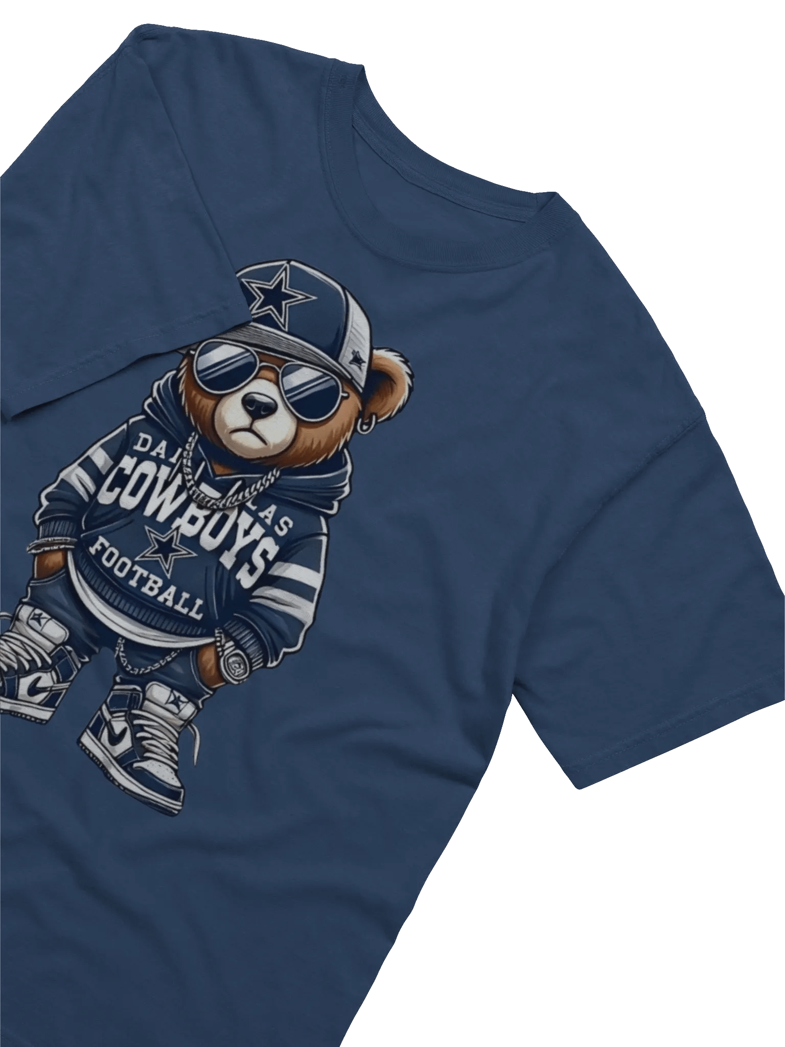 Dallas Cowboys Bear Streetwear T-Shirt product image (12)