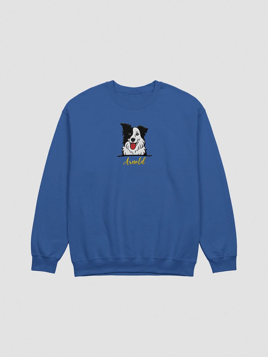 YOUR BORDER COLLIE! / SWEATSHIRT WITH PERSONALIZED NAME / EMBROIDERED product image (2)