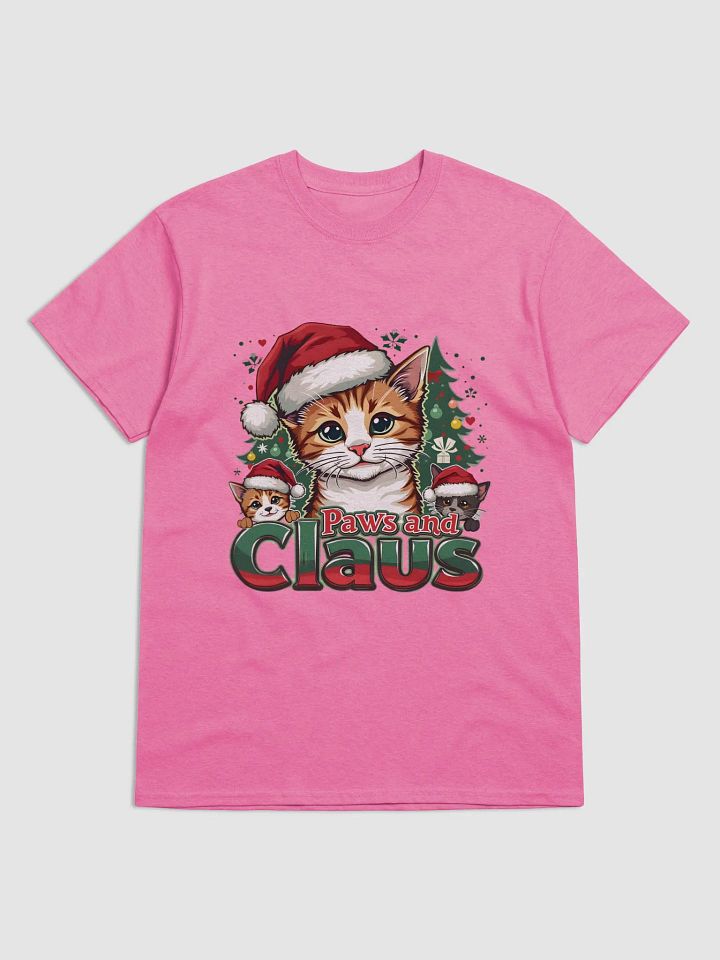Paws and Claus Christmas Kittens T Shirt product image (3)