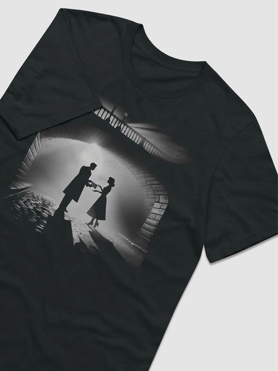 Mystical Encounter: Vintage Romance Under the Bridge (Front Print Womens Tee) product image (3)