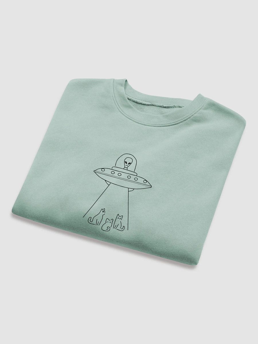 Beam Meows UFO Crop Sweatshirt product image (23)