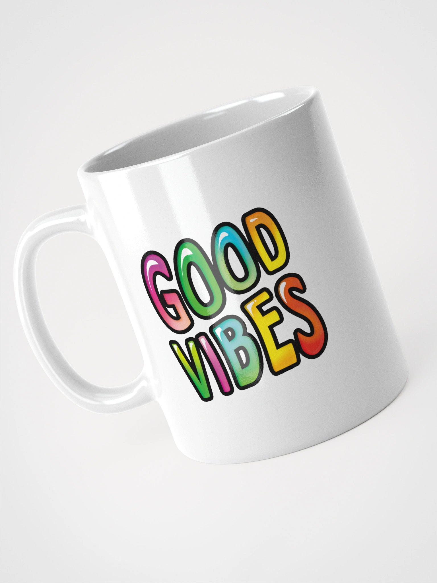 Good Vibes - White Glossy Mug product image (4)