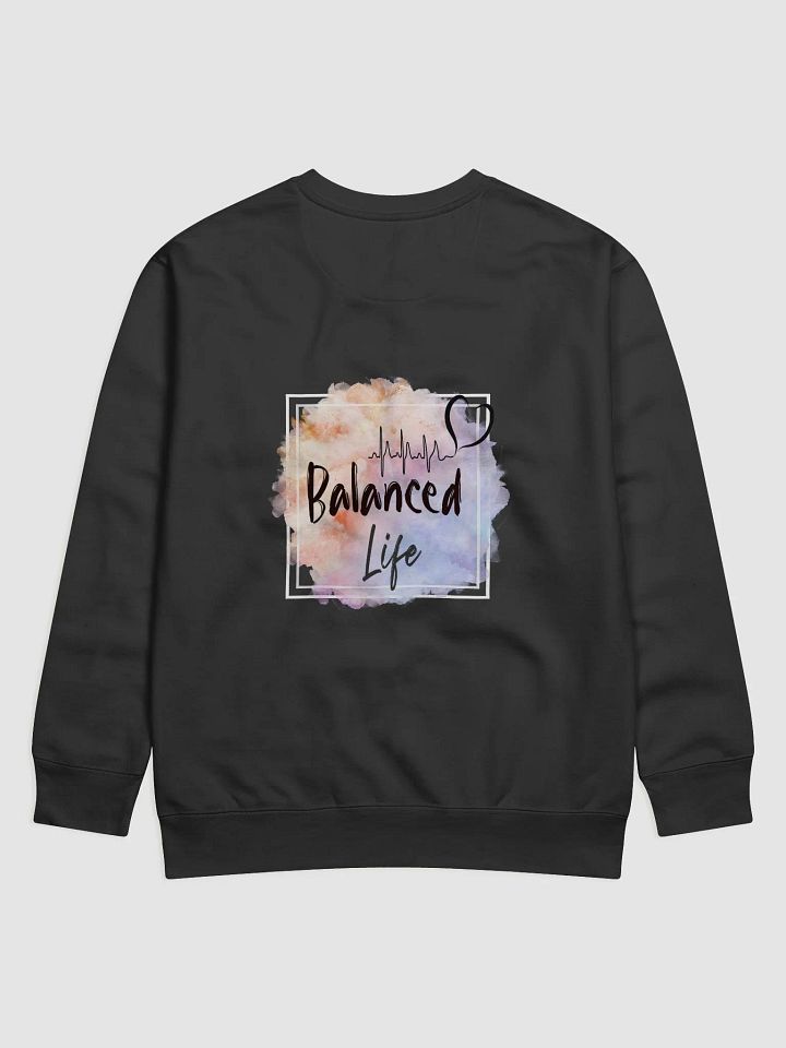 Balanced Life ECG Premium Sweatshirt product image (4)