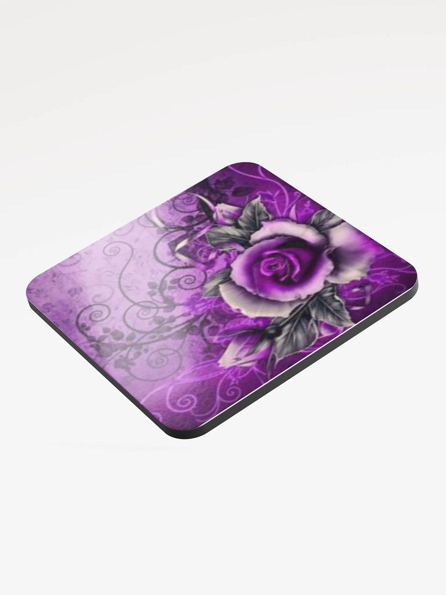 Purple rose coasters product image (3)