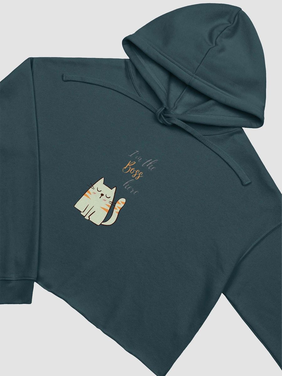 Boss Cat Vibes Crop Hoodie product image (19)