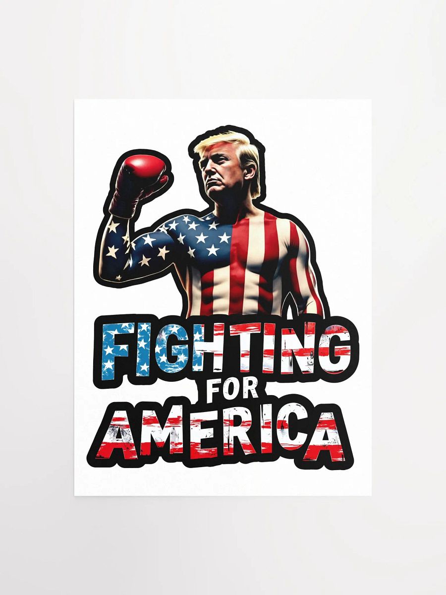 Poster: Trump, Fighting for America product image (1)