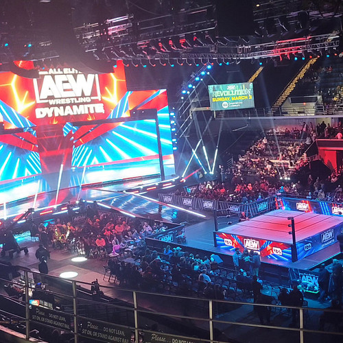 #aewdynamite live in Huntsville was phenomenal!! Always a nice break from life when I get to watch some wrestling.