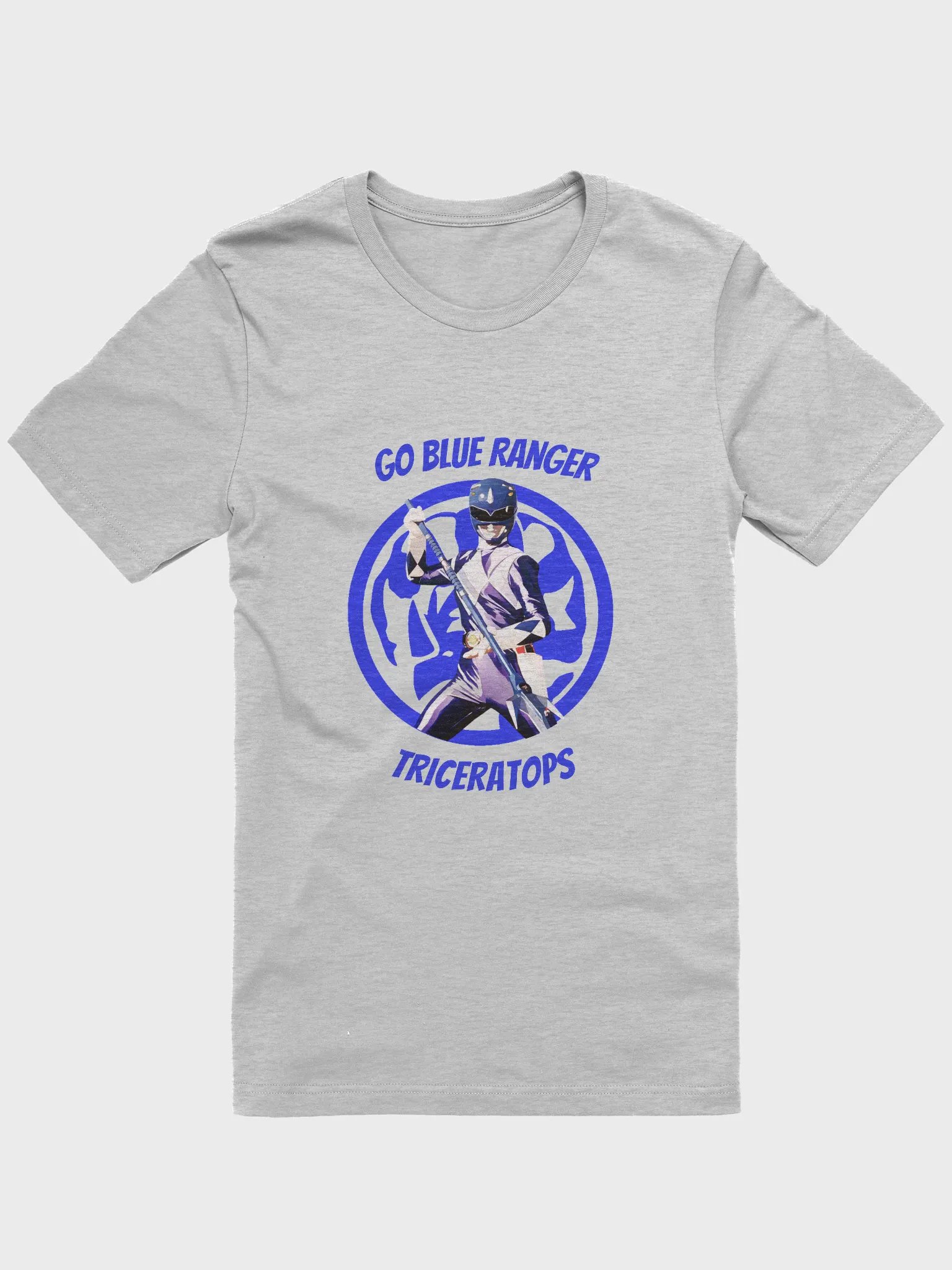 Triceratops Blue Ranger SuperSoft Tee product image (5)