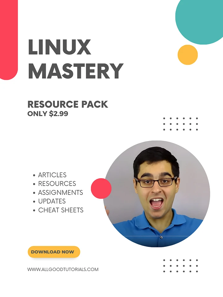 Linux Mastery Resource Pack product image (1)