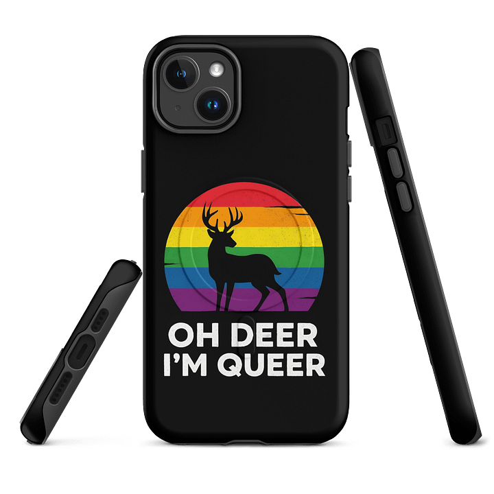 Rainbow Deer iPhone Case product image (2)