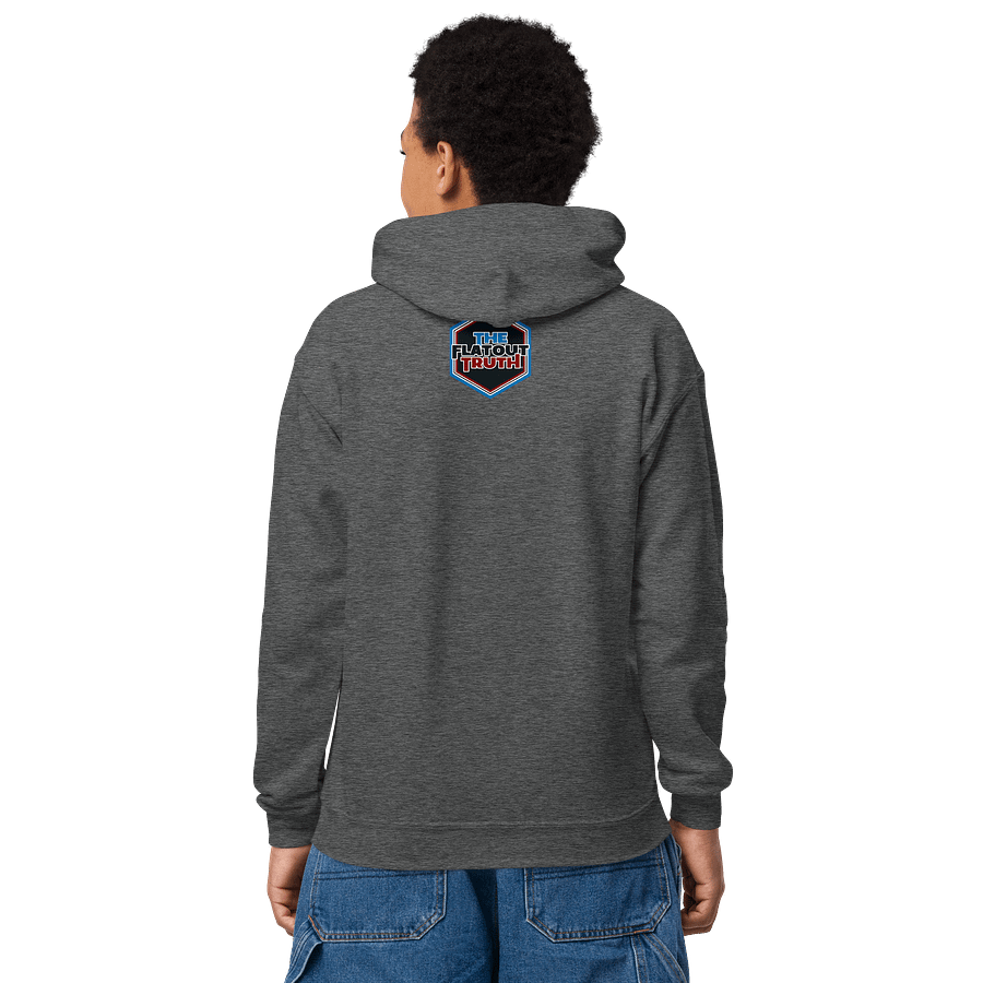 TFOT "I always Speak" Bold Red Hex Logo Youth Hoodie product image (25)