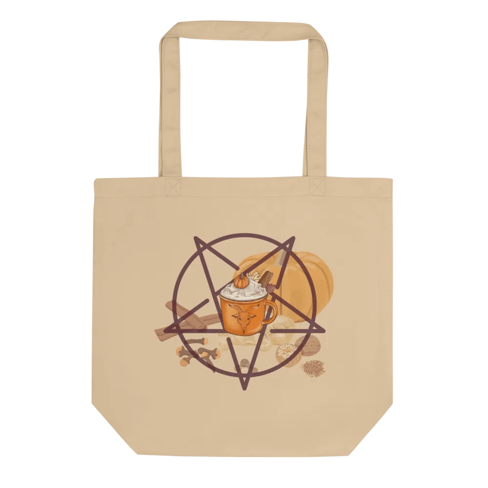 Eco Tote: Pumpkin Spice Satanic Vice product image (1)