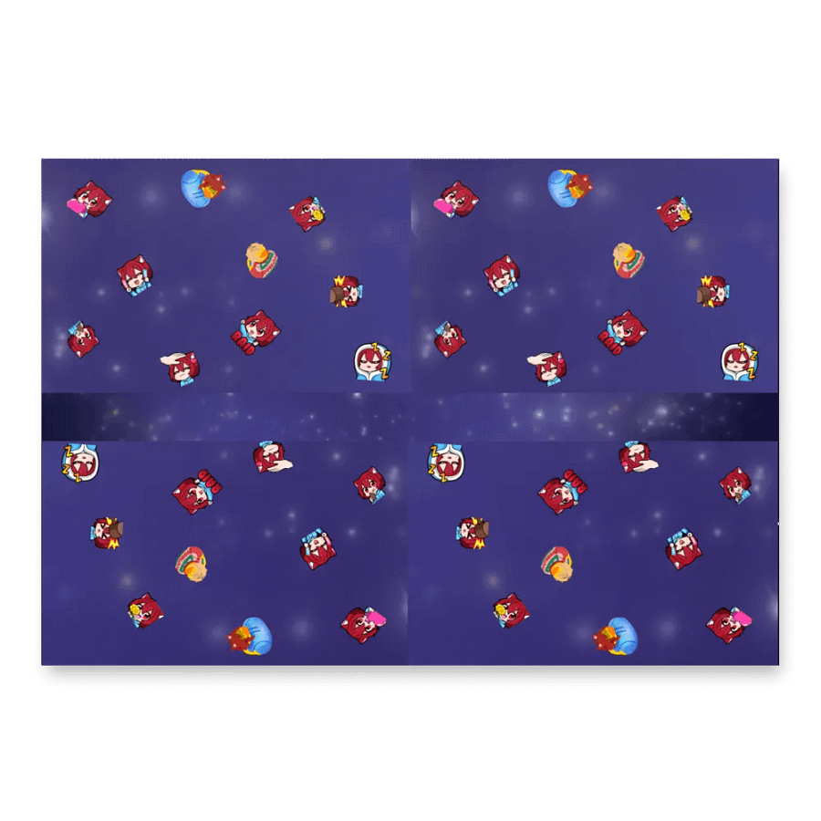 Chibi Cyn - Emote Wrapping Paper product image (2)