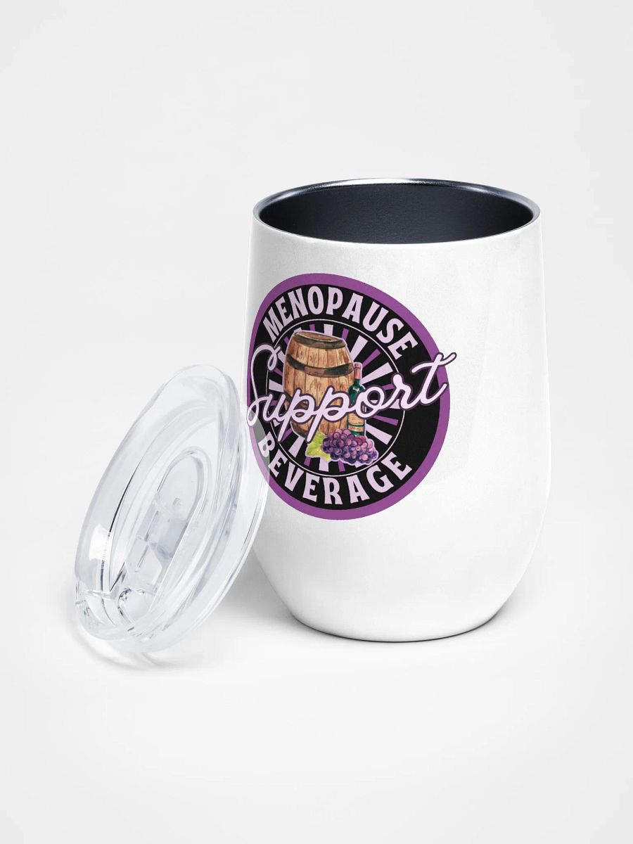 Funny Menopause Support Wine Tumbler product image (2)