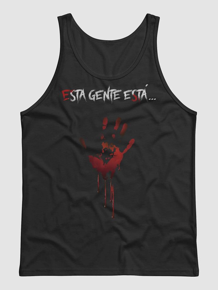 Muerta! jersey tank black | Unisex product image (1)
