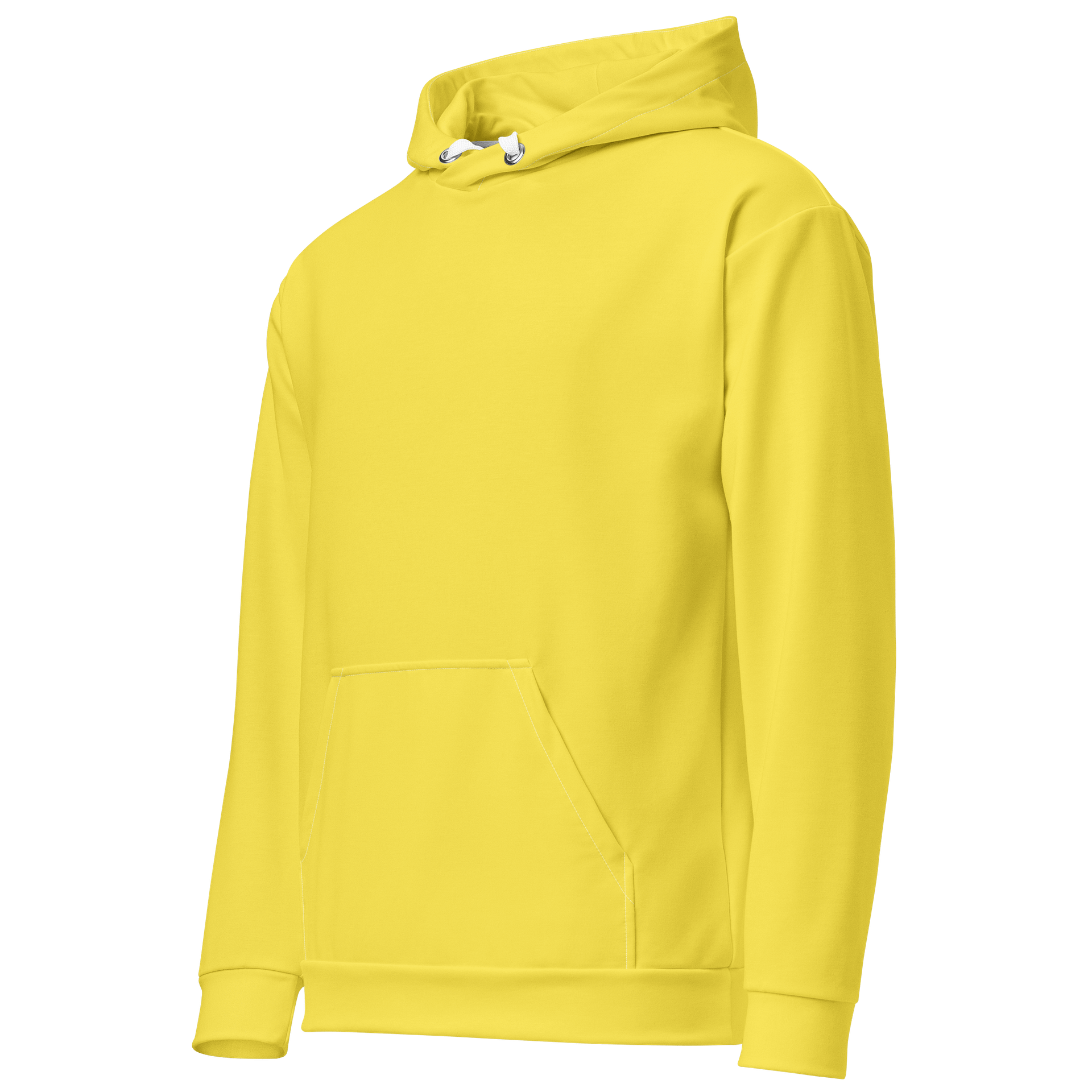Taxi Cab Yellow Solid Color Eco Friendly Pullover Unisex Hoodie product image (2)