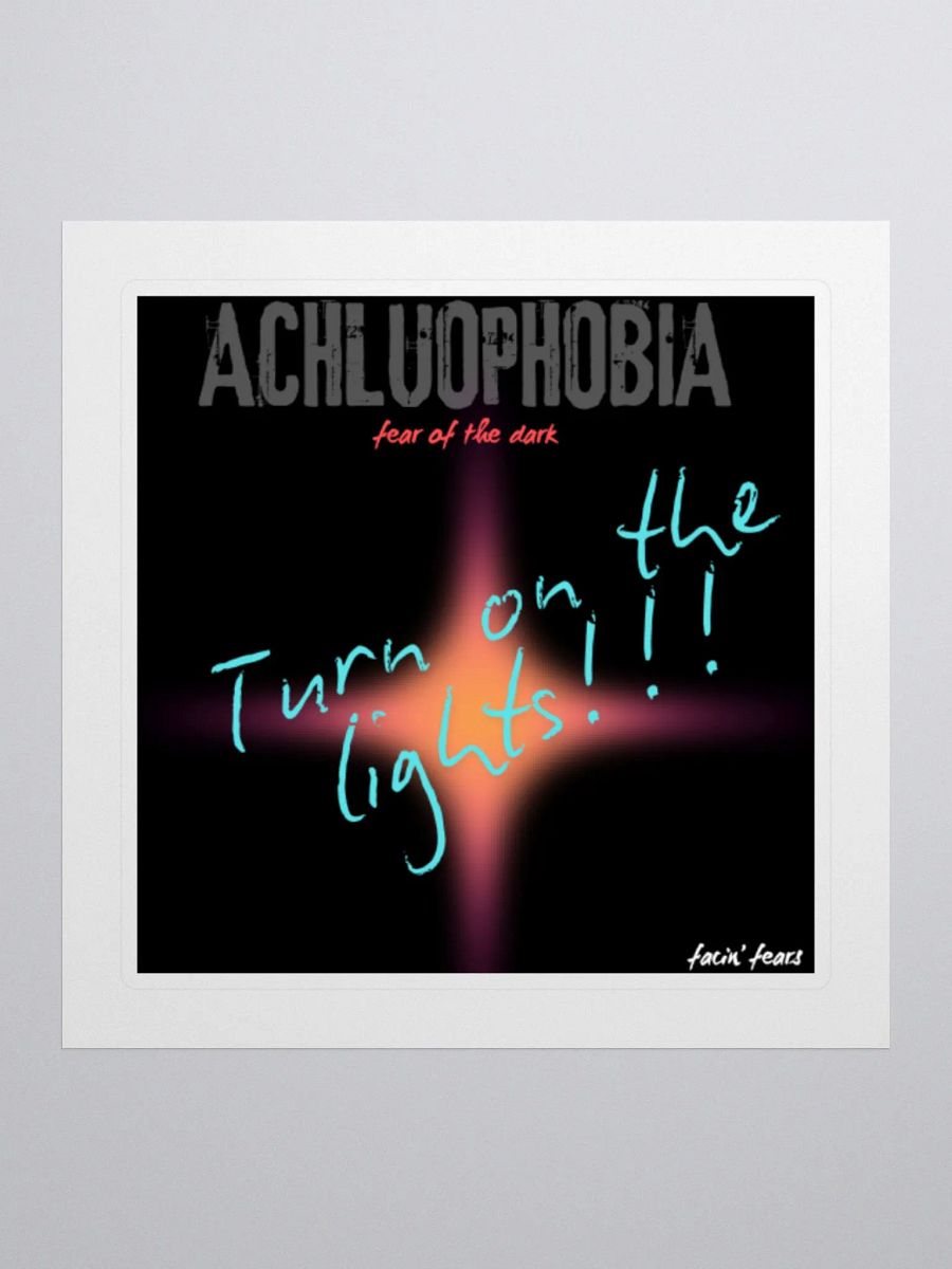 Achluophobia-Fear of the dark product image (1)