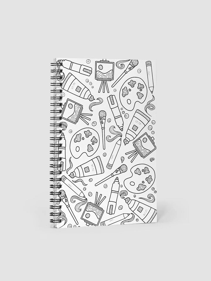 Artistic Tools Spiral Notebook product image (1)