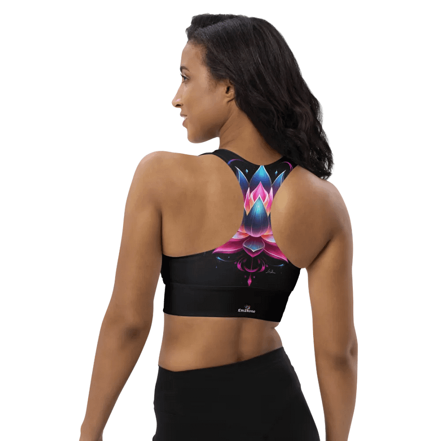 Enlightened Lotus - All-Over Sports Bra product image (2)