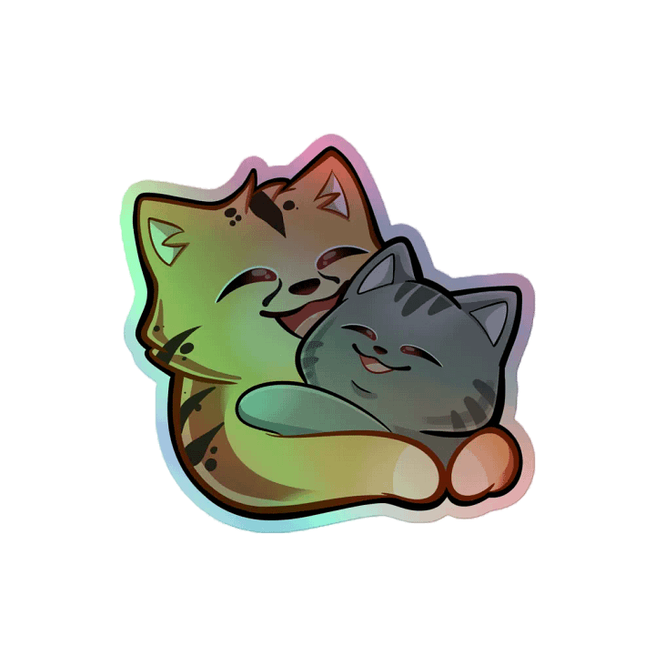 Cheetah x Piko Hug Sticker product image (2)