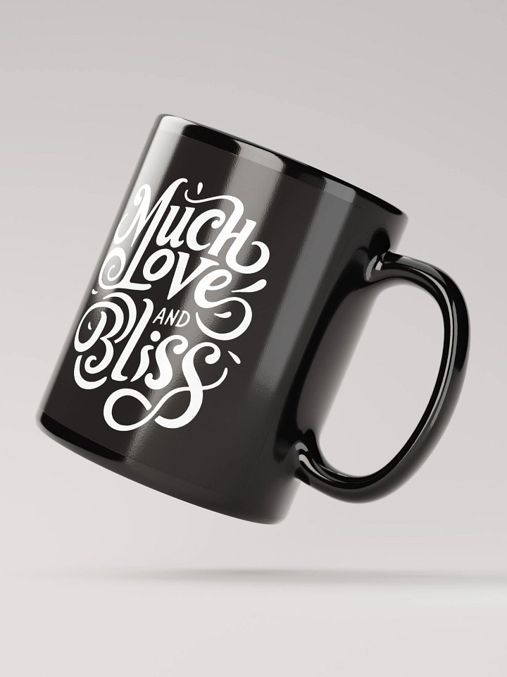 Mug (Black) - Much Love and Bliss product image (4)
