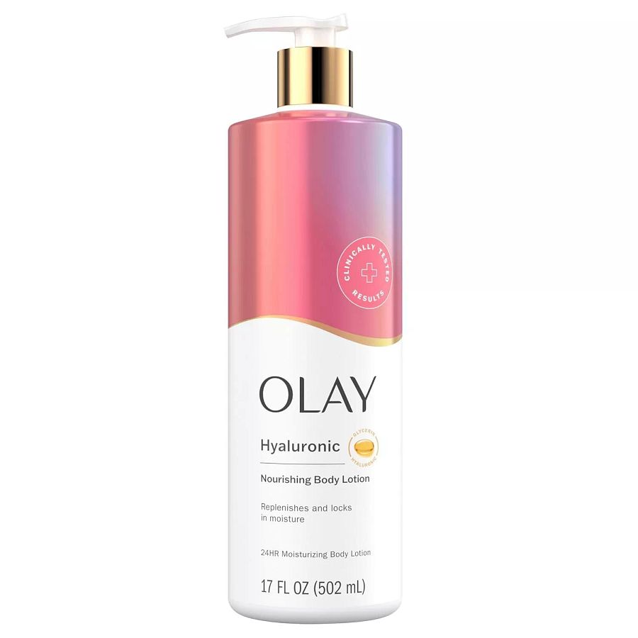 Olay Body Lotion Nourishing & Hydrating for Women with Hyaluronic Acid, 24hr product image (4)