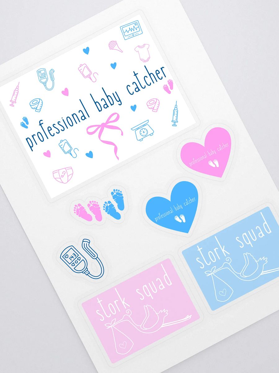 baby catcher (stickers) product image (1)