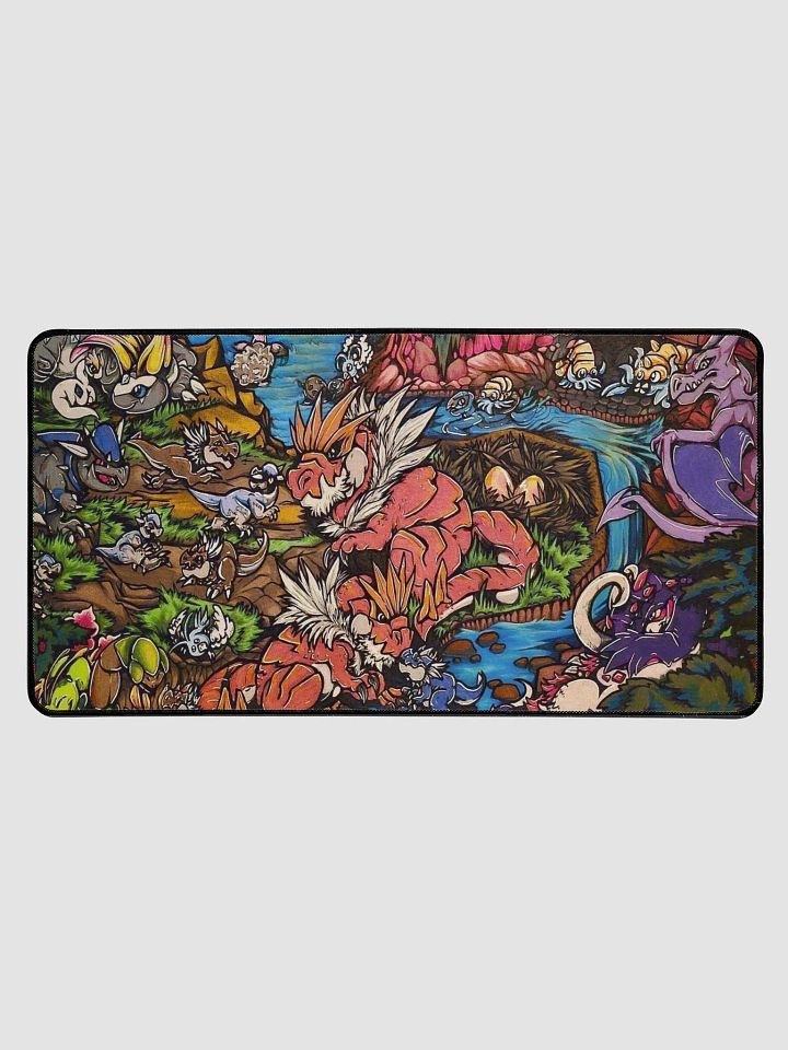 Jurassic Island Stitched Deskmat product image (1)