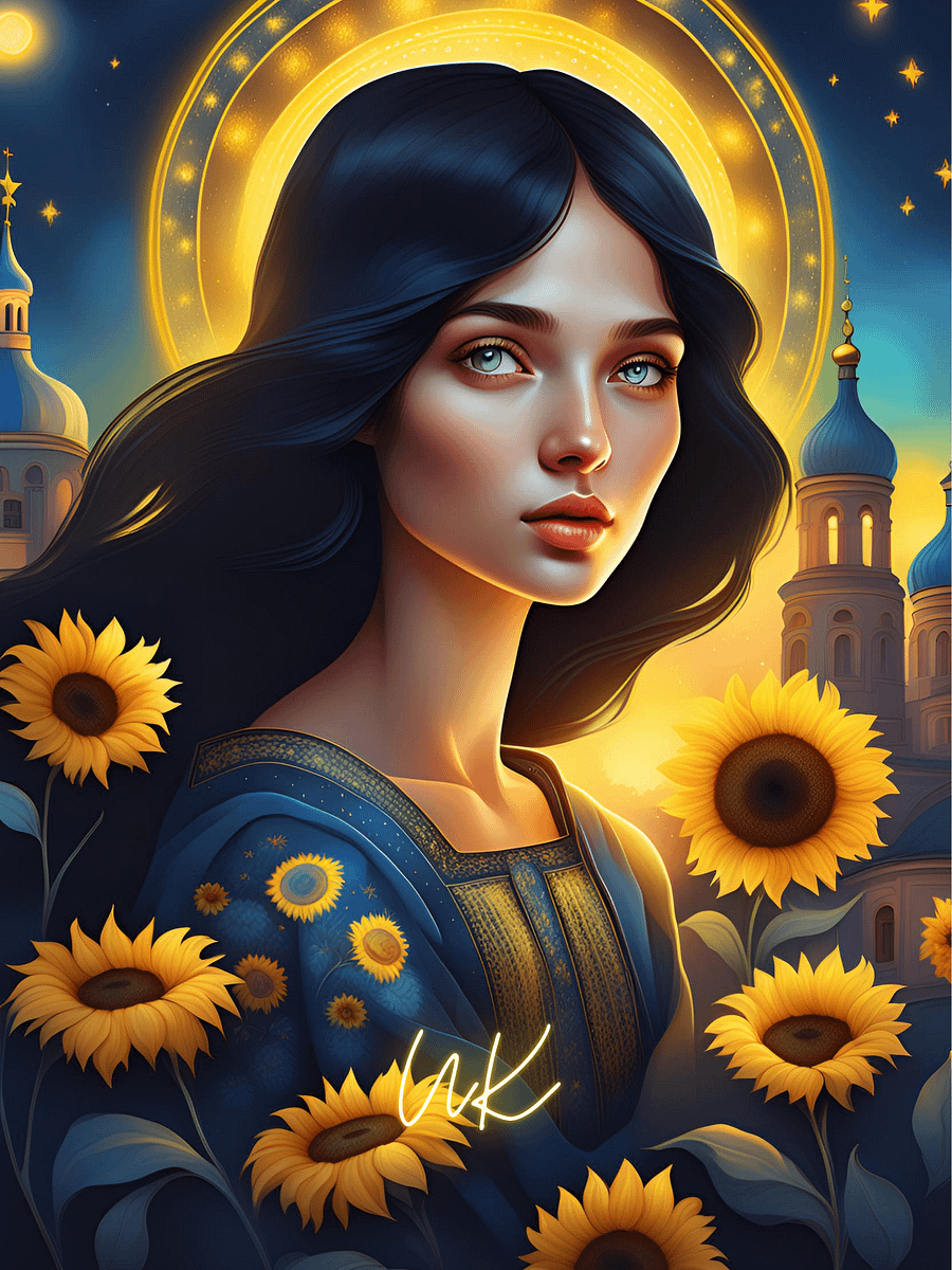 UK "Light of the Nation" Unique iPhone Wallpapers Inspired by Ukrainian History product image (2)