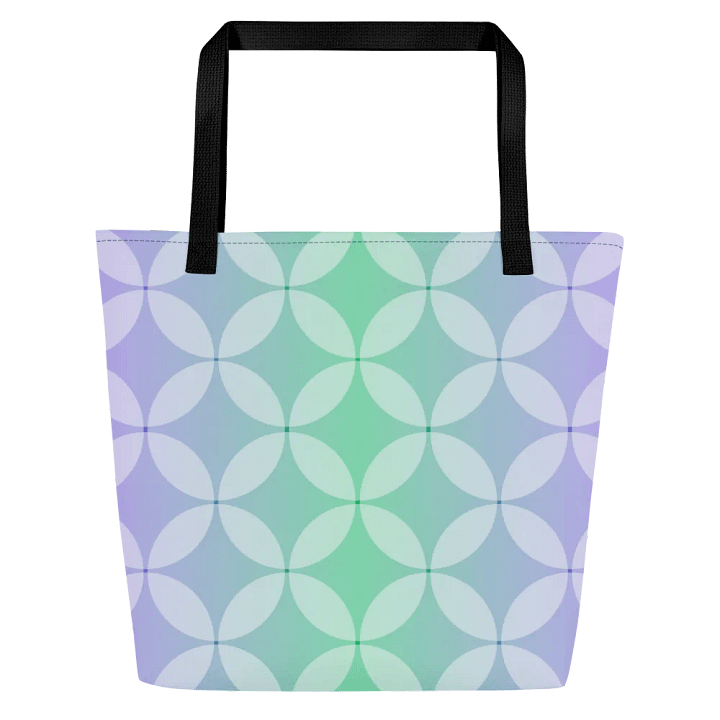 Harmony Circle Polyester Tote Bag product image (1)