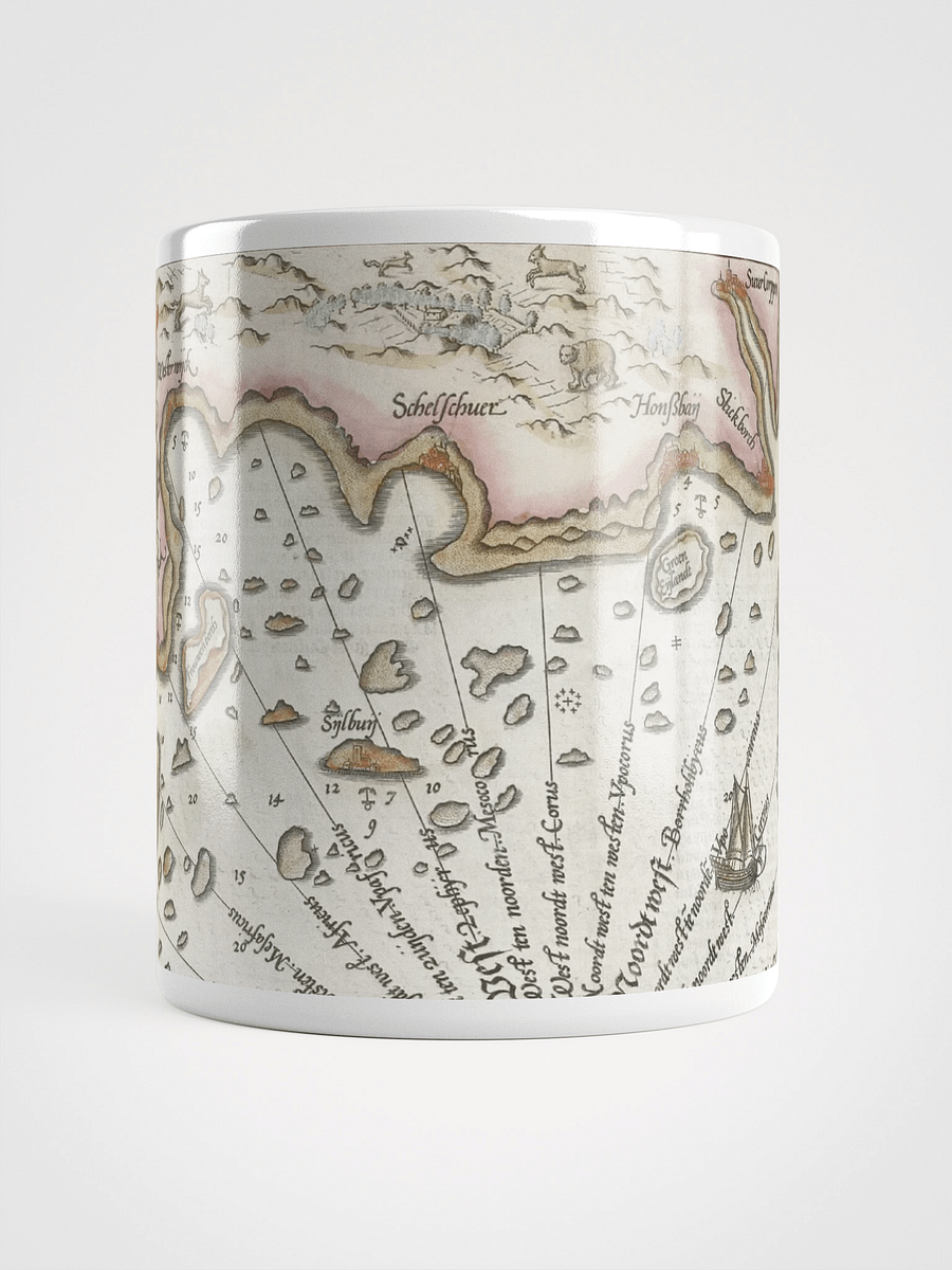 Vintage Nautical Map Mug product image (5)