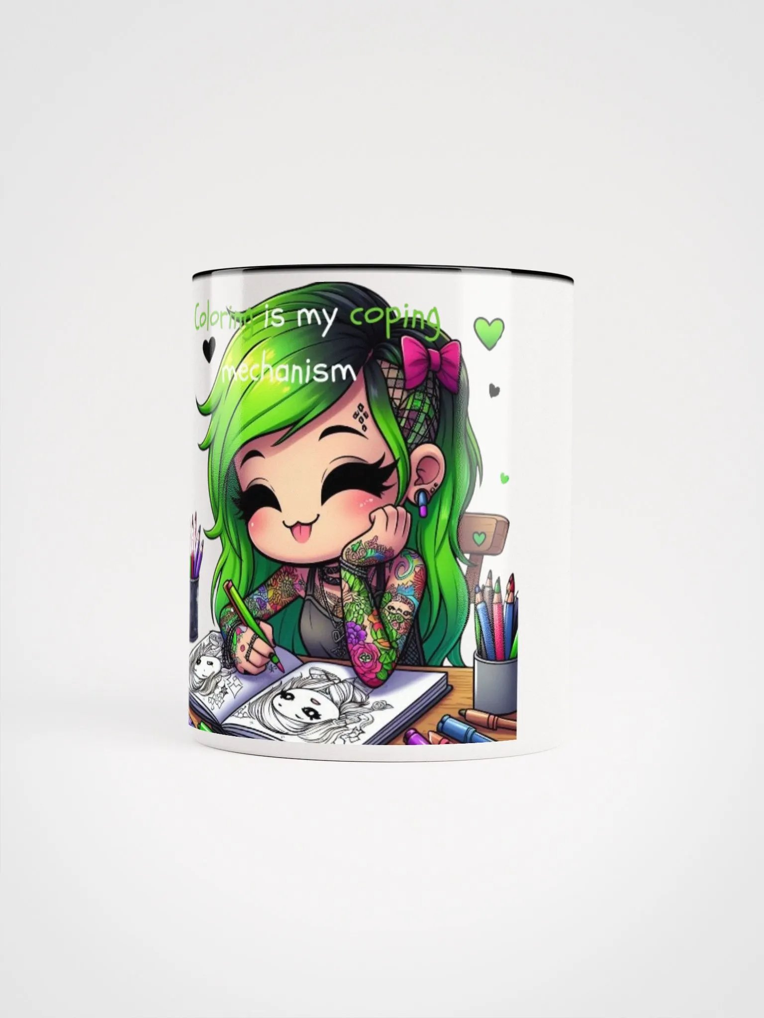 coloring is my coping mechanism mug product image (10)