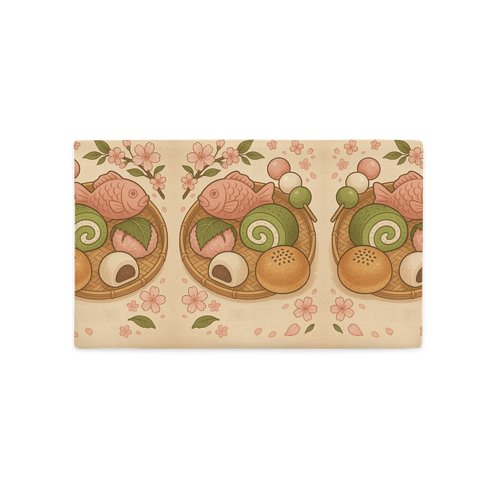 Sakura Sweets All-Over Print Pillow Case product image (2)