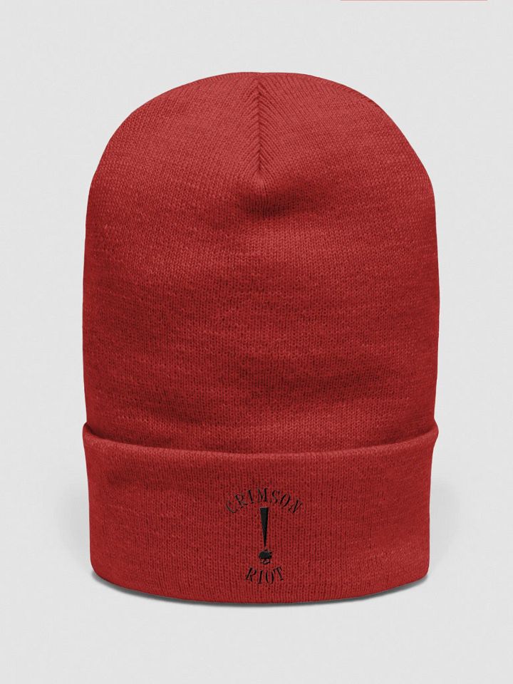 CRIMSON RIOT BEENIE RED product image (1)