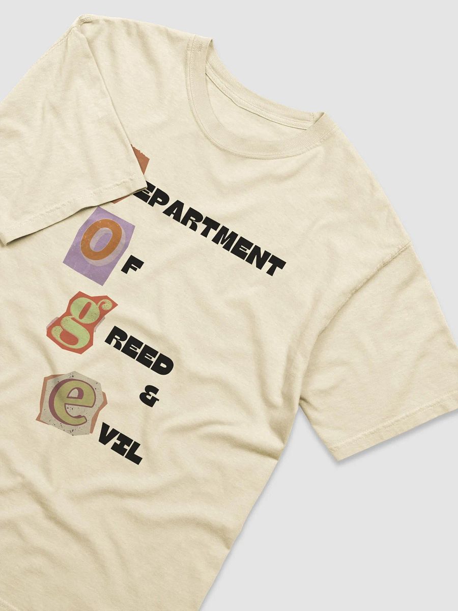 DOGE Department Of Greed And Evil T Shirt, Fuck Trump And Musk T Shirt product image (4)